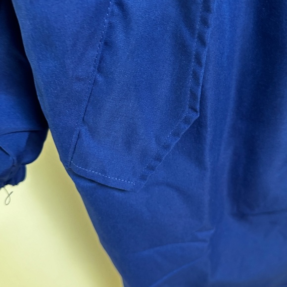Cobalt Blue Raincoat NWOT - Picture 2 of 5